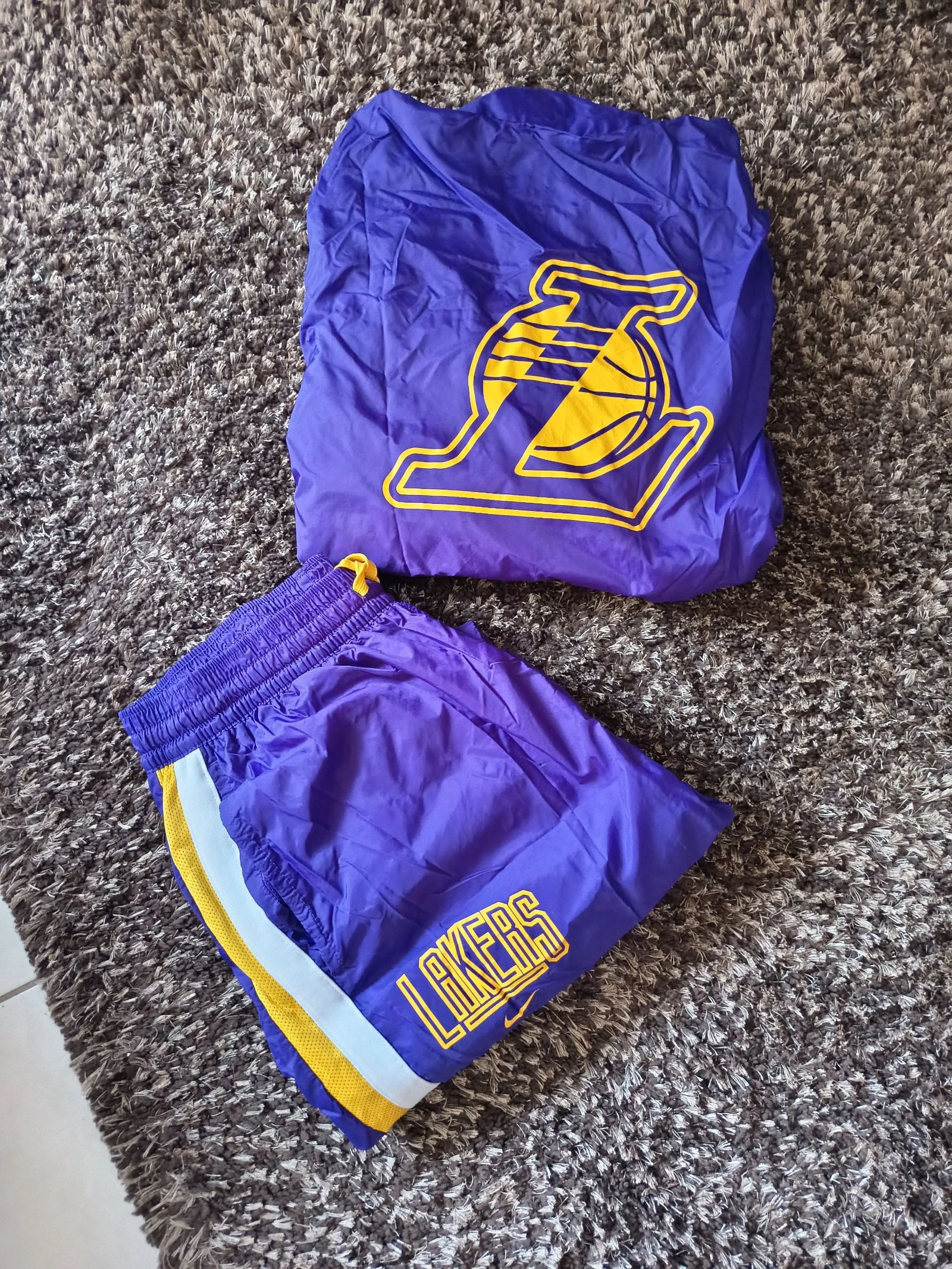 Agasalho Nike Los Angeles Lakers Tamanho-G NBA basquete – photo 3